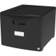 Storex 18" Stackable File Drawer - 18.3" x 14.8" x 12.8" - 1 x Drawer(s) for File - Stackable, Lightweight, Durable, Moisture Re