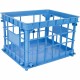 Storex Storage Crate - External Dimensions: 14.3" Width x 17.3" Depth x 11.2" Height - Stackable - Assorted - For File, Classroo