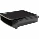 Storex Quick Stack Construction Paper Sorter - 500 x Sheet - 3 Compartment(s) - 8.4" Height x 11.3" Width13" Length - Black - Pl