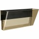 Storex Magnetic Wall File Pockets - 500 x Sheet - Magnetic, Heavy Duty - Smoke - Plastic - 1 Each