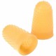 Swingline Rubber Finger Tips - 11.5 with 0.63" Diameter - Medium Size - Rubber - Amber - 1 Dozen