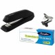 Swingline Standard Stapler Value Pack - 15 Sheets Capacity - 210 Staple Capacity - Full Strip - 1/4" Staple Size - Black