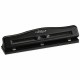 Swingline Commercial Desktop Punch - 3 Punch Head(s) - 11 Sheet - 9/32" Punch Size - Round Shape - Black