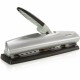 Swingline LightTouch High-Capacity Desktop Punch - 3 Punch Head(s) - 20 Sheet - 9/32" Punch Size - Black, Silver