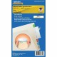 Tabbies Self-adhesive File Folder Label Protectors - 3 1/2" x 2" Sheet - Rectangular - Clear - 100 / Pack