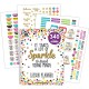 Teacher Created Resources Confetti Lesson Planner - Academic - 40 Week - Wire Bound - Multi - 11" Height x 8.5" Width - Appointm
