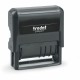 Trodat 12-Message Business Stamp - Message Stamp - "ANSWERED, BACKORDERED, CANCELLED, BILLED, RECEIVED, CHARGED, CHECKED, DELIVE