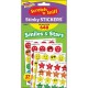 Trend Stinky Stickers Jumbo Variety Pack - Smiles & Stars Shape - Self-adhesive - Acid-free, Non-toxic, Photo-safe, Scented - As