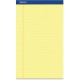 Ampad Perforated Ruled Pads - Letter - 50 Sheets - Stapled - 0.34" Ruled - Letter - 8 1/2" x 11"8.5" x 11.8" - Dark Blue Binding