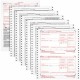 TOPS Carbonless Standard W-2 Tax Forms - 6 PartCarbonless Copy - 5.50" x 8.50" Sheet Size - White Sheet(s) - 24 / Pack