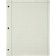 Ampad Engineering Computation Pad - 200 Sheets - Both Side Ruling Surface - Ruled Margin - 15 lb Basis Weight - Letter - 8 1/2" 