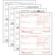 TOPS Laser W-2 Forms Kits - 4 PartCarbonless Copy - 5.50" x 8.50" Sheet Size - White Sheet(s) - 50 / Pack