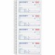 TOPS Carbonless 2-part Money Receipt Book - 200 Sheet(s) - Wire Bound - 2 PartCarbonless Copy - 5.50" x 11" Sheet Size - Canary,