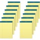 TOPS Docket Letr-Trim Legal Rule Canary Legal Pads - 50 Sheets - Double Stitched - 0.34" Ruled - 16 lb Basis Weight - 8 1/2" x 1