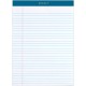 TOPS Docket Legal Rule Writing Pads - 50 Sheets - Double Stitched - 16 lb Basis Weight - 8 1/2" x 11 3/4" - 11.75" x 8.5" - Whit