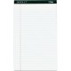 TOPS Docket Letr - Trim Legal Ruled White Legal Pads - Legal - 50 Sheets - Double Stitched - 0.34" Ruled - 16 lb Basis Weight - 