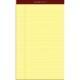 TOPS Docket Gold Legal Pads - Legal - 50 Sheets - Double Stitched - 0.34" Ruled - 20 lb Basis Weight - Legal - 8 1/2" x 14" - Ca