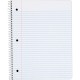 TOPS 1 - subject College - ruled Notebook - Letter - 100 Sheets - Wire Bound - Letter - 8 1/2" x 11" - 0.38" x 8.5" x 11" - Asso