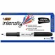 BIC Intensity Fine Point Whiteboard Marker - Fine Marker Point - Black - 1 Dozen