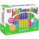The Pencil Grip Kwik Stix Neon Solid Tempera Paint - 72 / Box - Assorted Neon
