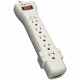 Eaton Tripp Lite Series Protect It! 7-Outlet Surge Protector, 7 ft. Cord with Right-Angle Plug, 2160 Joules, Diagnostic LEDs, Li