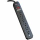 Eaton Tripp Lite Series Protect It! 6-Outlet Surge Protector, 6 ft. Cord, 790 Joules, Diagnostic LED, Black Housing - 6 x NEMA 5