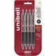 uniball 207 Needle Gel Pens - Medium Pen Point - 0.7 mm Pen Point Size - Needle Pen Point Style - Refillable - Retractable - Bla