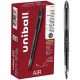 uni Air Porous Point Pen - Medium Pen Point - 0.7 mm Pen Point Size - Conical Pen Point Style - Black - Black Barrel - 1 Dozen