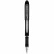 uni Jetstream Ballpoint Pens - Medium Pen Point - 1 mm Pen Point Size - Refillable - Black Pigment-based Ink - Black Stainless S