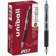 uniball 207 Gel Pen - Medium Pen Point - 0.7 mm Pen Point Size - Refillable - Retractable - Blue Gel-based Ink - 1 Dozen
