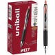 uniball 207 Gel Pen - Medium Pen Point - 0.7 mm Pen Point Size - Refillable - Retractable - Red Gel-based Ink - 1 Dozen
