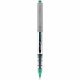 uniball Vision Rollerball Pens - Fine Pen Point - 0.7 mm Pen Point Size - Green - 1 / Each