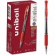 uniball Gel Grip Pens - Medium Pen Point - 0.7 mm Pen Point Size - Red Gel-based Ink - 1 Dozen
