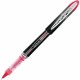 uniball Vision Elite Rollerball Pen - Micro Pen Point - 0.5 mm Pen Point Size - Red Pigment-based Ink - 1 Each