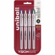 uniball Vision Elite Rollerball Pen - Bold Pen Point - 0.8 mm Pen Point Size - Refillable - Blue, Red, Green, Violet Pigment-bas