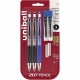 uniball 207 Mechanical Pencils - HB/2 Lead - 0.7 mm Lead Diameter - Black Lead - Assorted Barrel - 3 / Pack