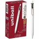 uni ONE Gel Pen - Medium Pen Point - 0.7 mm Pen Point Size - Black Gel-based Ink - 1 Dozen