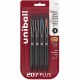 uniball 207 Plus+ Gel Pen - Medium Pen Point - 0.7 mm Pen Point Size - Retractable - Assorted Gel-based, Nanofiber Ink Ink - Bla