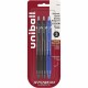 uni Jetstream Elements Ballpoint Pen - Medium Pen Point - 1 mm Pen Point Size - Assorted Gel-based Ink - 3 / Pack
