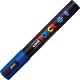 uni Posca PC-5M Paint Markers - Medium Marker Point - Blue Water Based, Pigment-based Ink - 6 / Pack