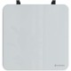 U Brands Square Magnetic Glass Dry Erase Board - 12" (1 ft) Width x 12" (1 ft) Height - Frosted White Tempered Glass Surface - S