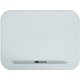 U Brands Magnetic White Glass Dry-Erase Board, 47" X 35" - 47" (4 ft) Width x 35" (3 ft) Height - White Tempered Glass Surface -