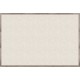 U Brands Linen Bulletin Board, 72" X 47" , Rustic Wood Frame - 72" Height x 47" Width - Tan Linen Surface - Self-healing, Durabl