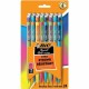 BIC Xtra Strong No. 2 Mechanical Pencils - 2 Lead - 0.9 mm Lead Diameter - Black Lead - Assorted Barrel - 24 / Pack