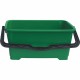 Unger Heavy-duty 6-gallon Pro Bucket - 6 gal - Handle, Heavy Duty, Ergonomic Design - 10.5" x 11.5" - Green - 1 Each