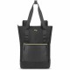 Solo PARKER Carrying Case (Tote) for 15.6" Notebook - Classic Black, Gold - Polyster Body - Shoulder Strap, Handle - 16" Height 