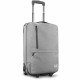 Solo Re:treat Travel/Luggage Case (Carry On) Travel Essential - Gray - Handle - 22" Height x 14" Width x 7" Depth - 1 Each