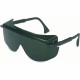 Uvex Safety Astro OTG 3001 Safety Glasses - Clear Lens - Black Frame - Scratch Resistant, Adjustable, Adjustable Temple, Comfort