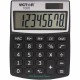 Victor 1000 Mini Desktop Calculator - Large LCD, Battery Backup, Independent Memory, Plastic Key, Dual Power - 0.71" - 8 Digits 