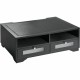 Victor 1130-5 Midnight Black Printer Stand - 2 x Shelf(ves) - 7.8" Height x 21.8" Width x 15.3" Depth - Desktop - Matte - Wood, 